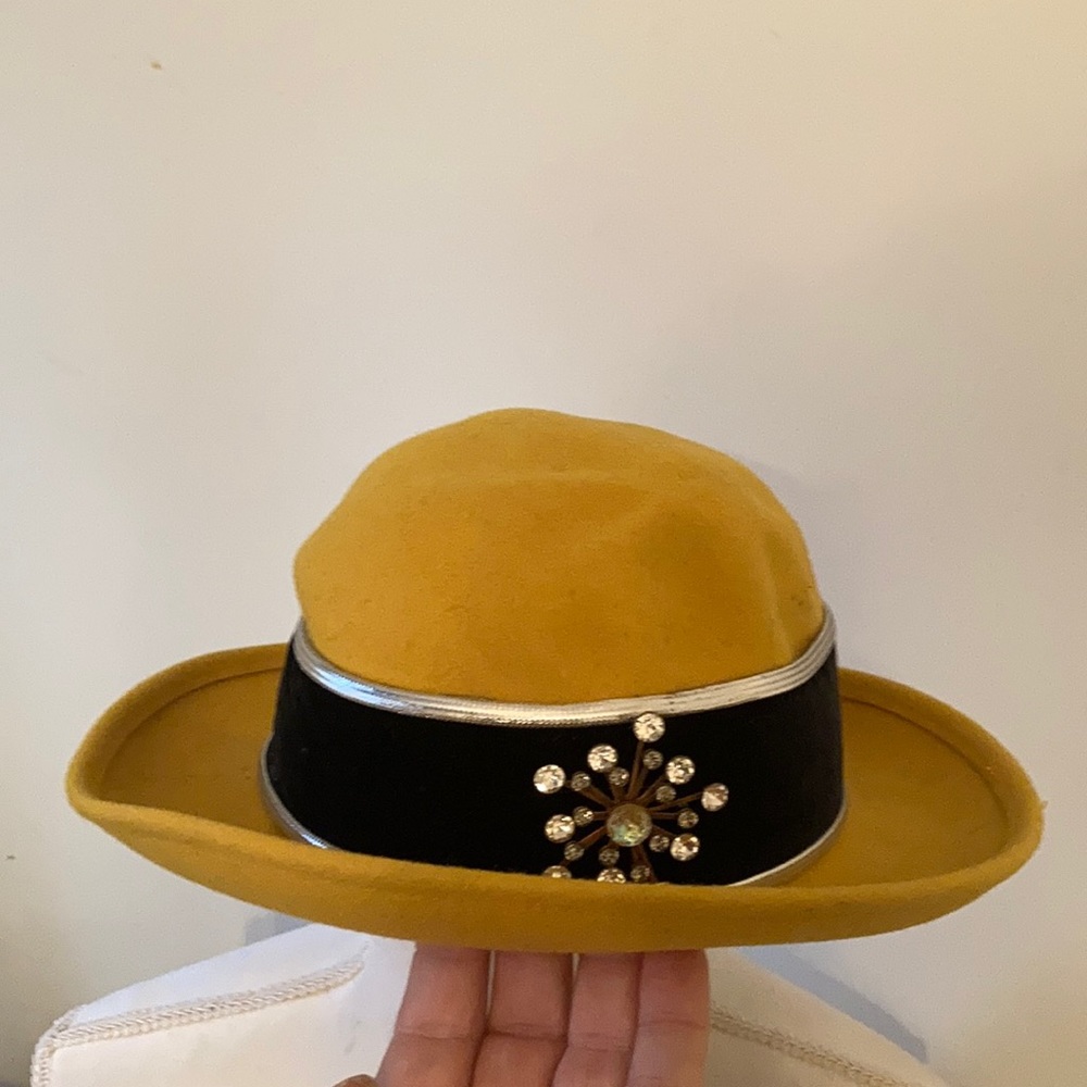 Doeskin Vtg Felt 100% Wool Hat
